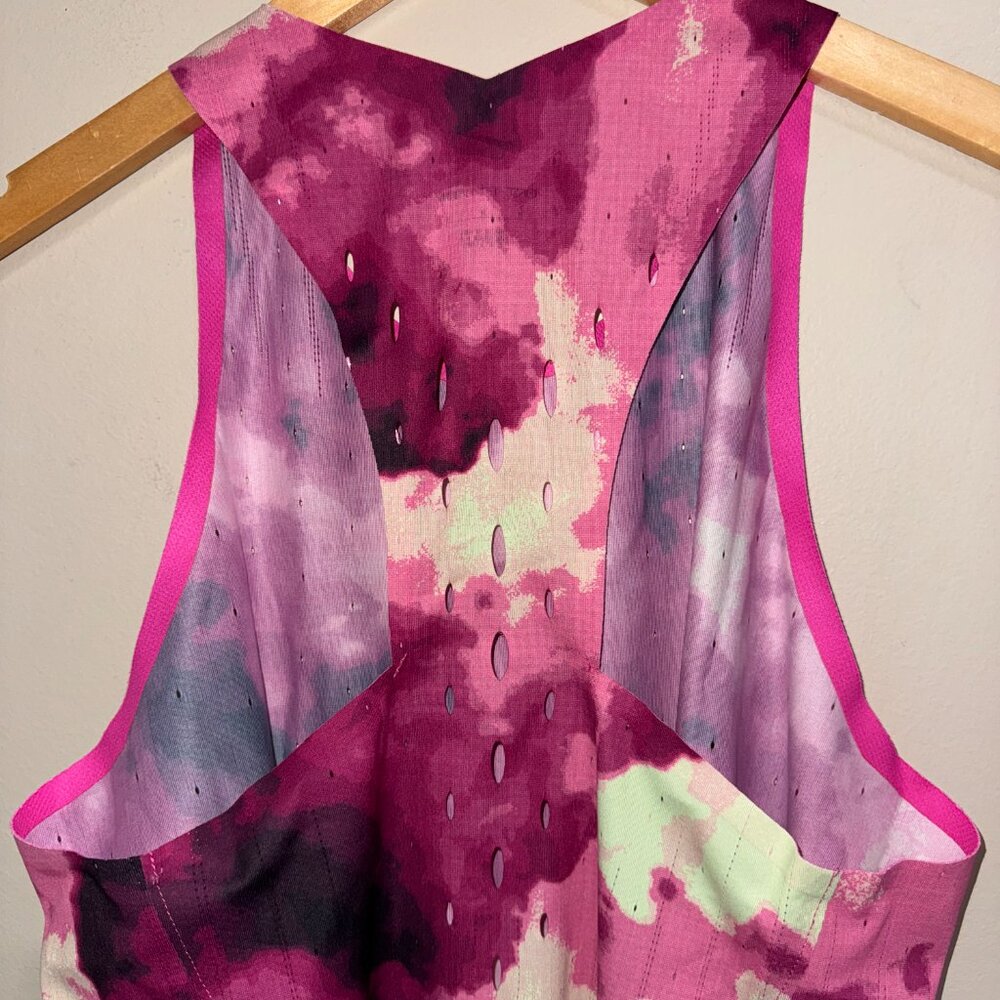 2024 Nike Pro Elite Team Distance Singlet Made In USA Size Medium Purple NEW - Picture 9 of 12